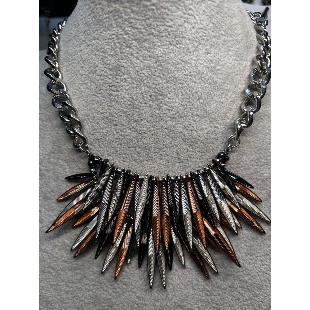 #15. Lydell NYC Silver-Tone Curb Chain Necklace